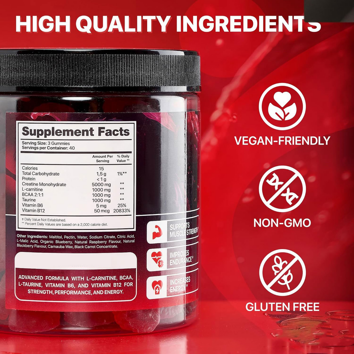 Muscle Boost Gummies – Daily Wellness Gummies